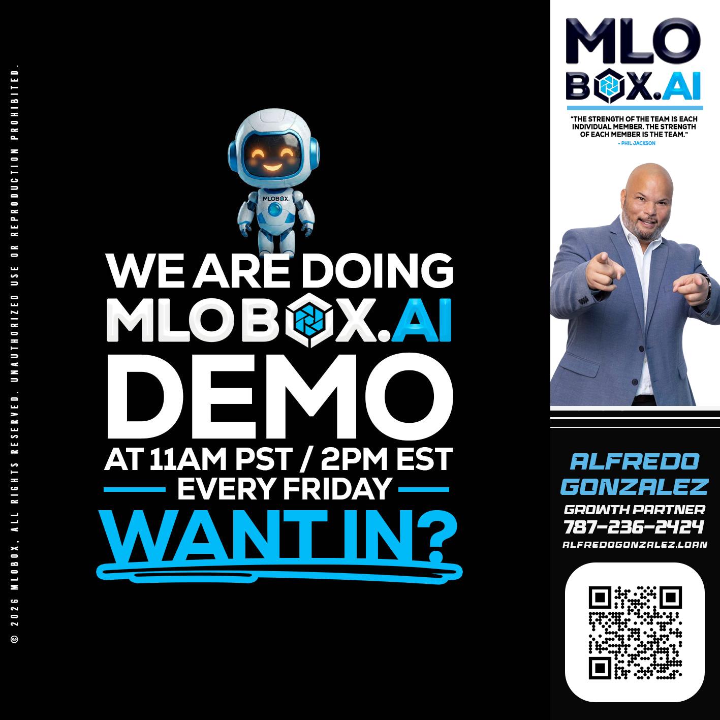 WE ARE DOING - Alfredo Gonzalez -Mortgage Loan Officer