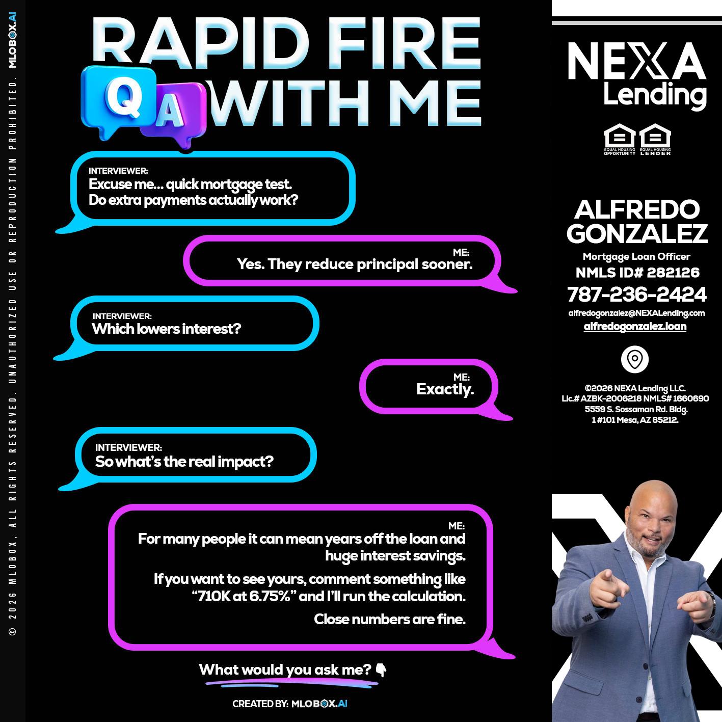 RAPID QA - Alfredo Gonzalez -Mortgage Loan Officer