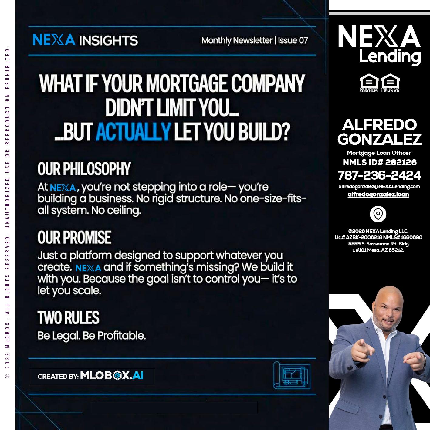 NEXA INSIGHTS - Alfredo Gonzalez -Mortgage Loan Officer