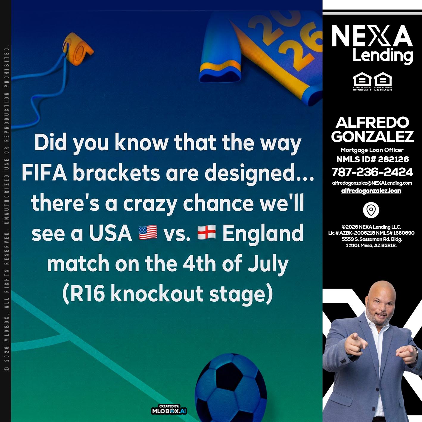 did you know? - Alfredo Gonzalez -Mortgage Loan Officer