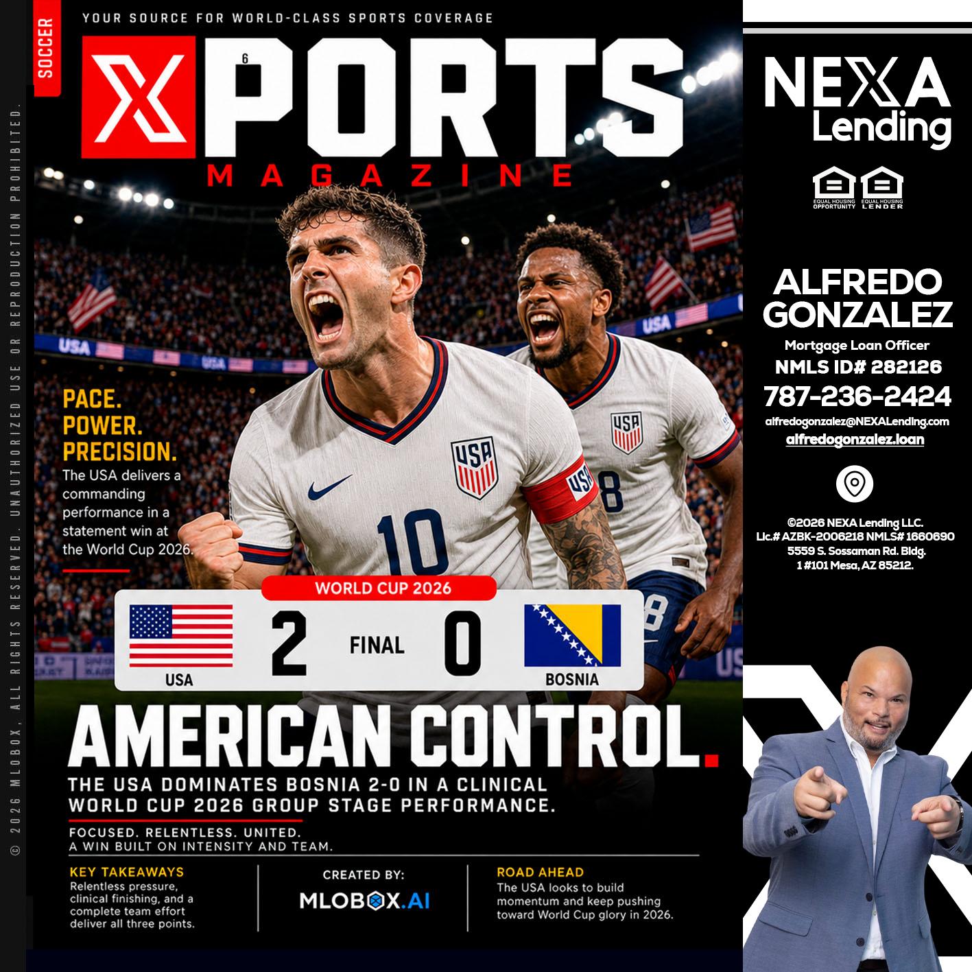 AMERICAN CONTROL - Alfredo Gonzalez -Mortgage Loan Officer