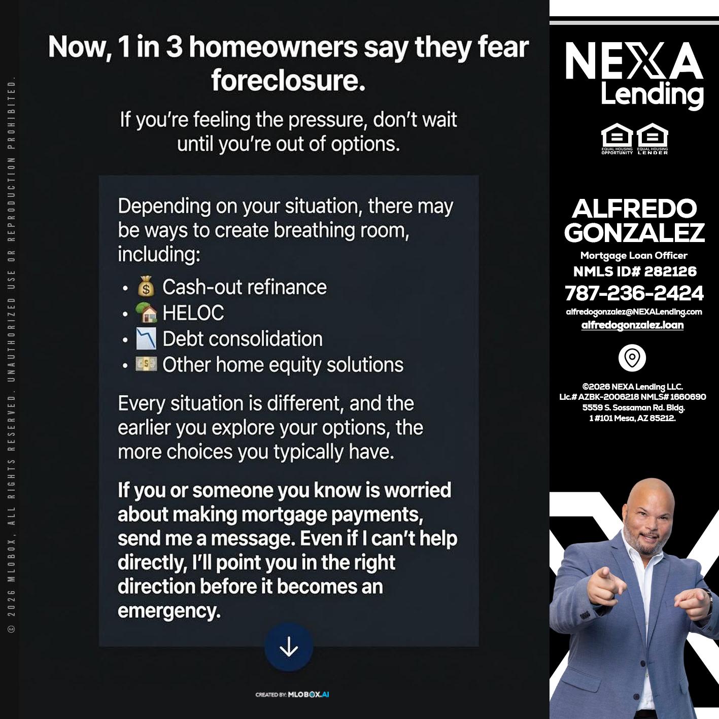NOW - Alfredo Gonzalez -Mortgage Loan Officer